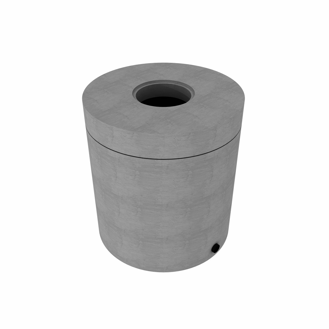 Hydrantenschacht rund 3D-Modell